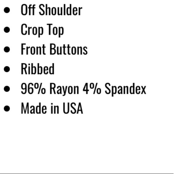 NWT Fashion Nova Off the shoulder crop top XS - Picture 8 of 8